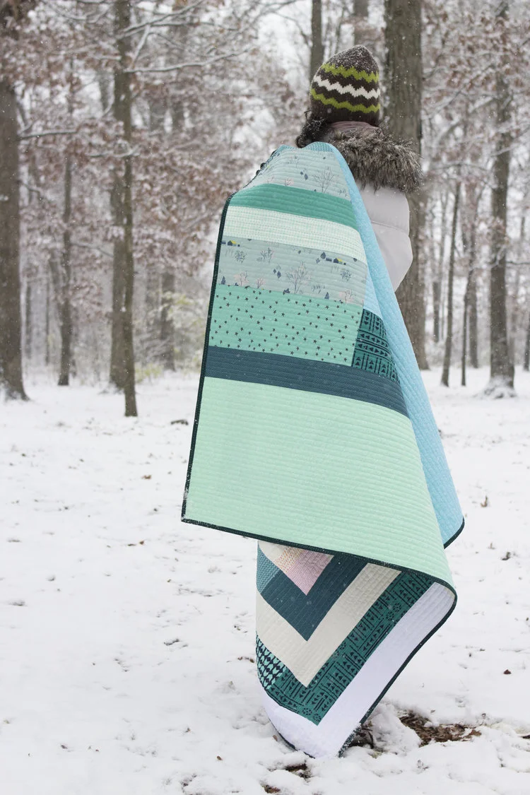 Photo and quilt by Silvia Sutters of A Stranger View