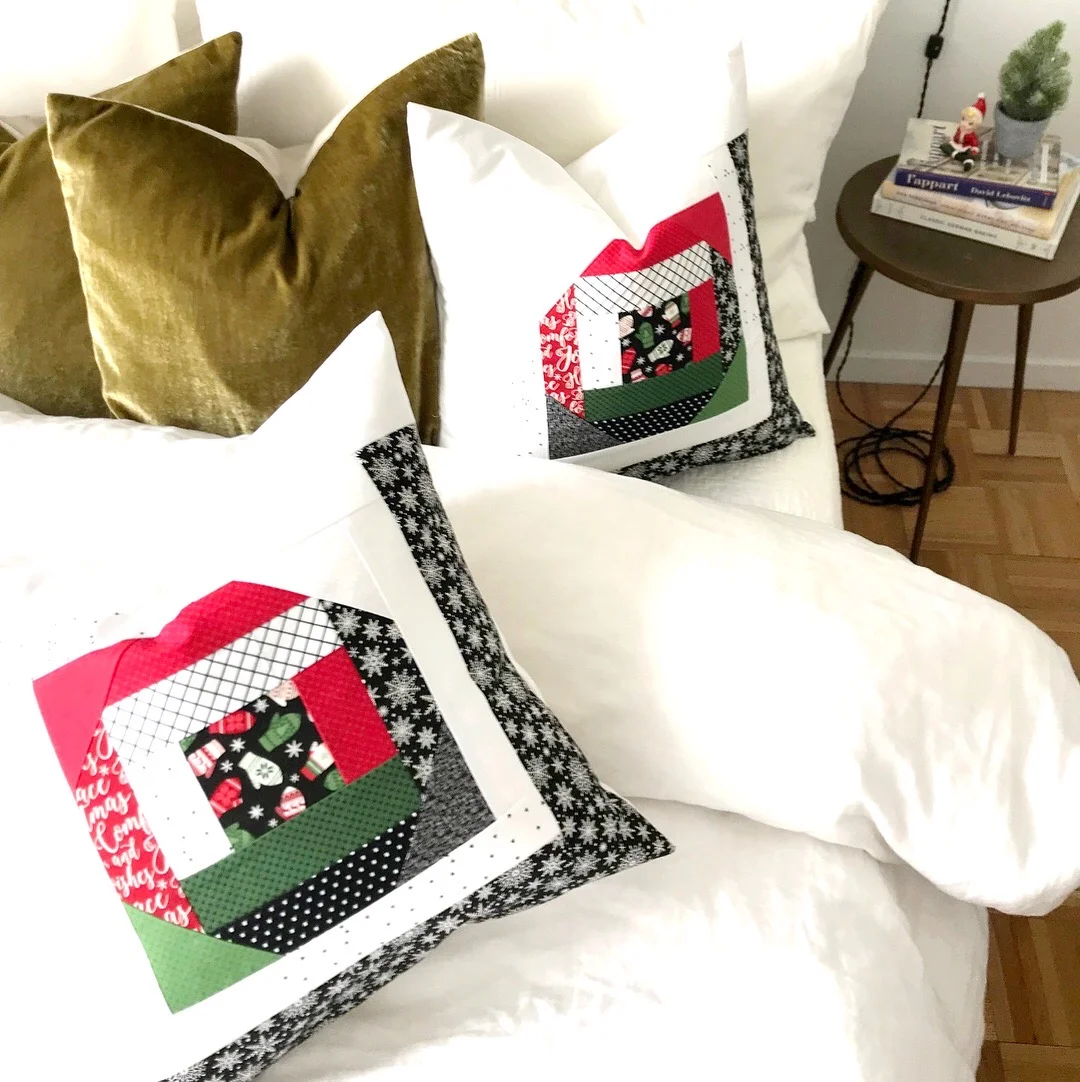 Pillows and photo by Christopher Thompson
