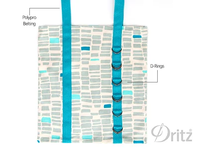 Photo courtesy of Dritz. Sand Bar canvas by Sharon Holland for Art Gallery Fabrics.