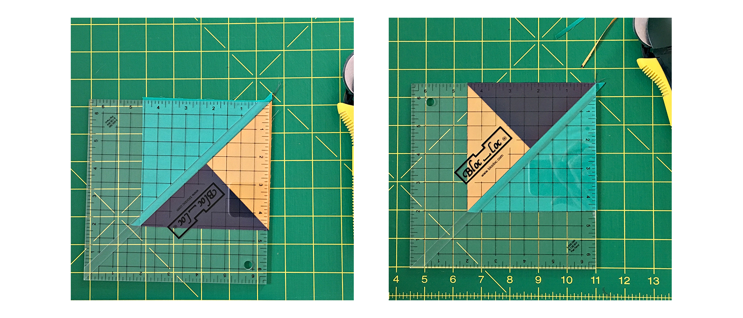 Bloc LOC Half Square Triangle Rulers Set #5