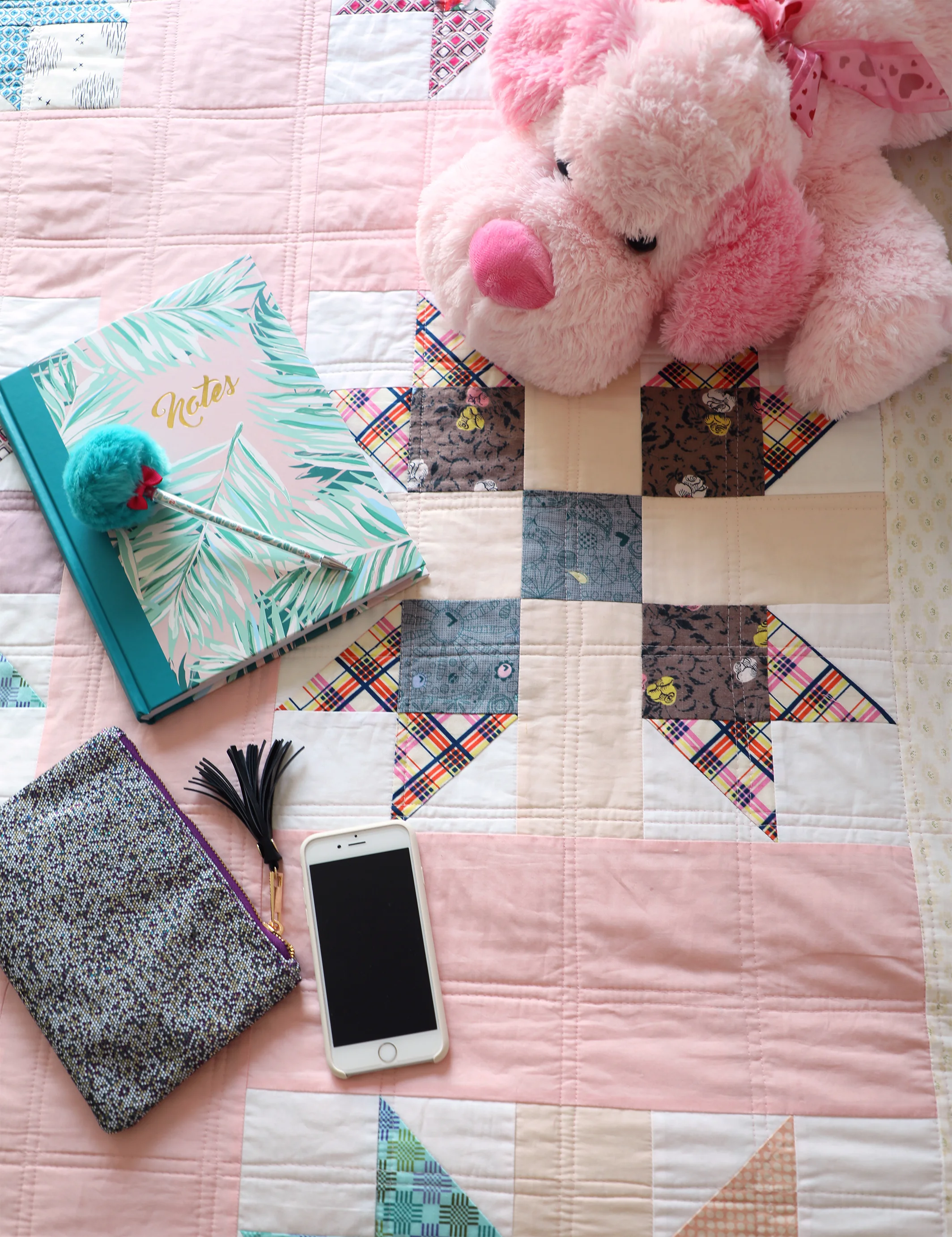 Star Crossed from Utility-Style Quilts for Everyday Living quilt book. Photo by Sharon Holland.