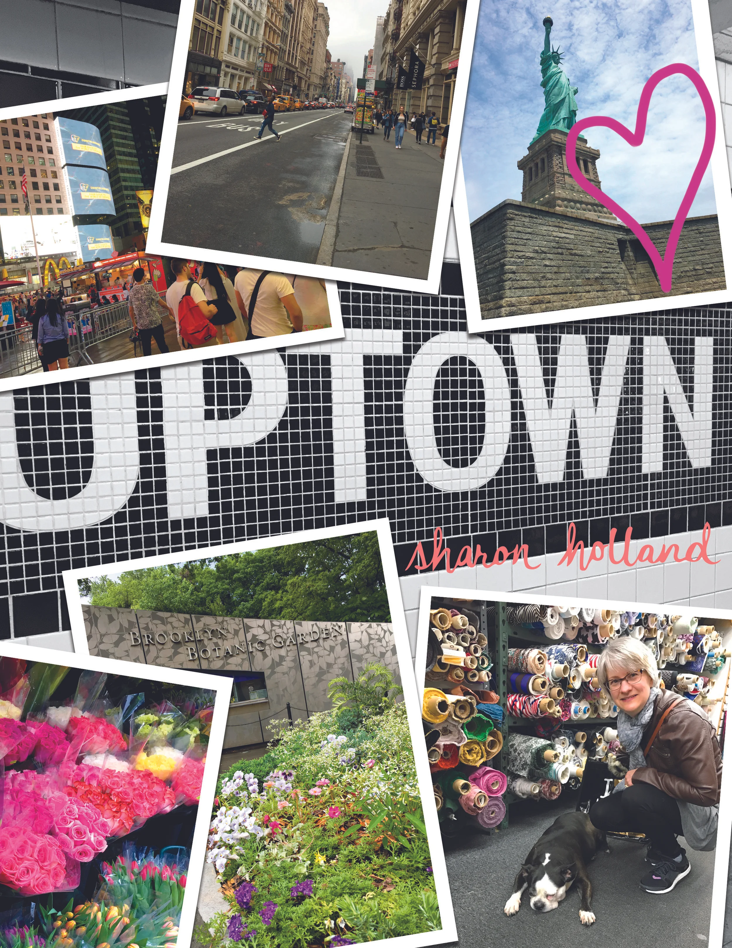 I love NY collage by Sharon Holland
