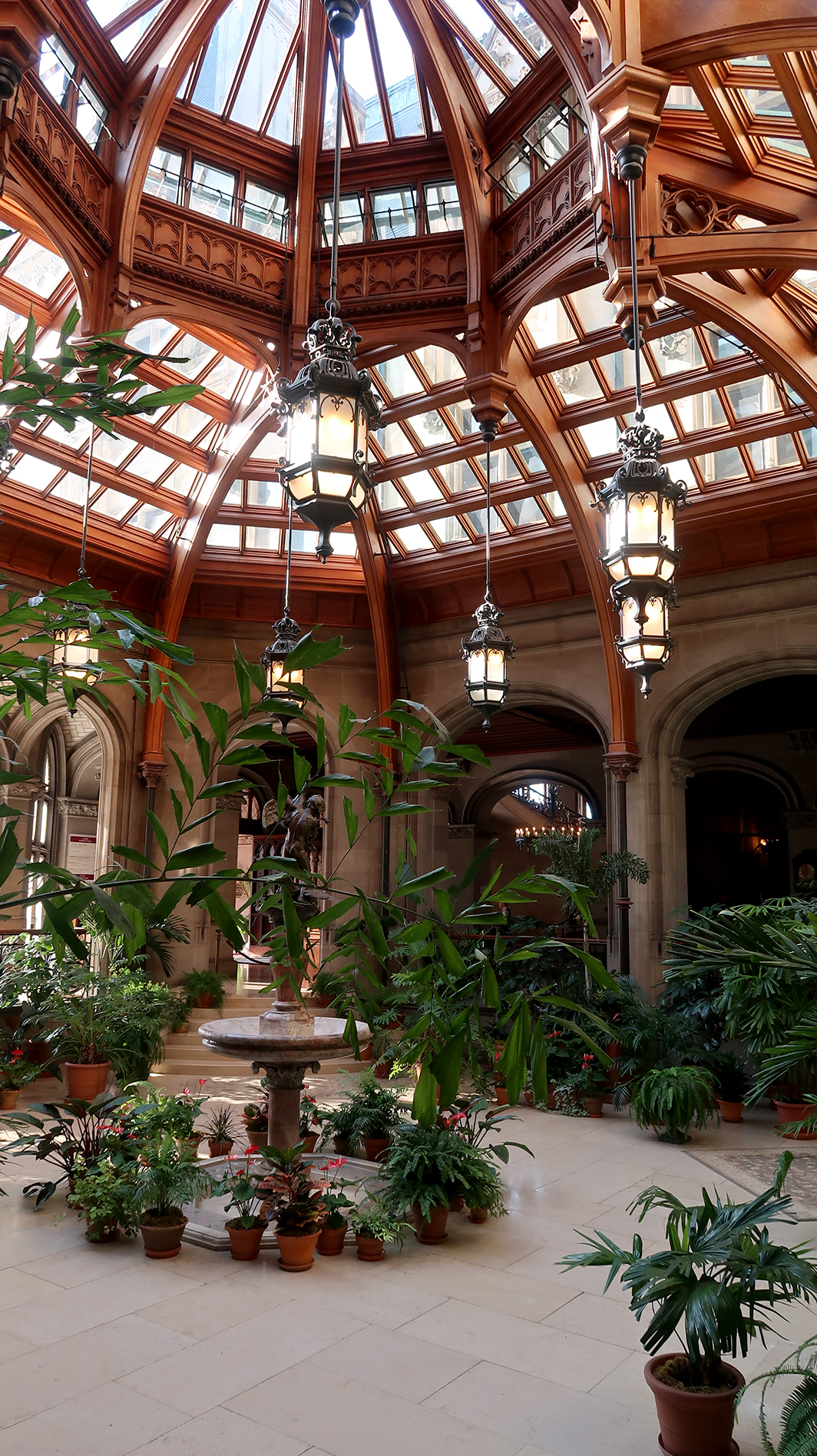 Winter Garden inside Biltmore Estates