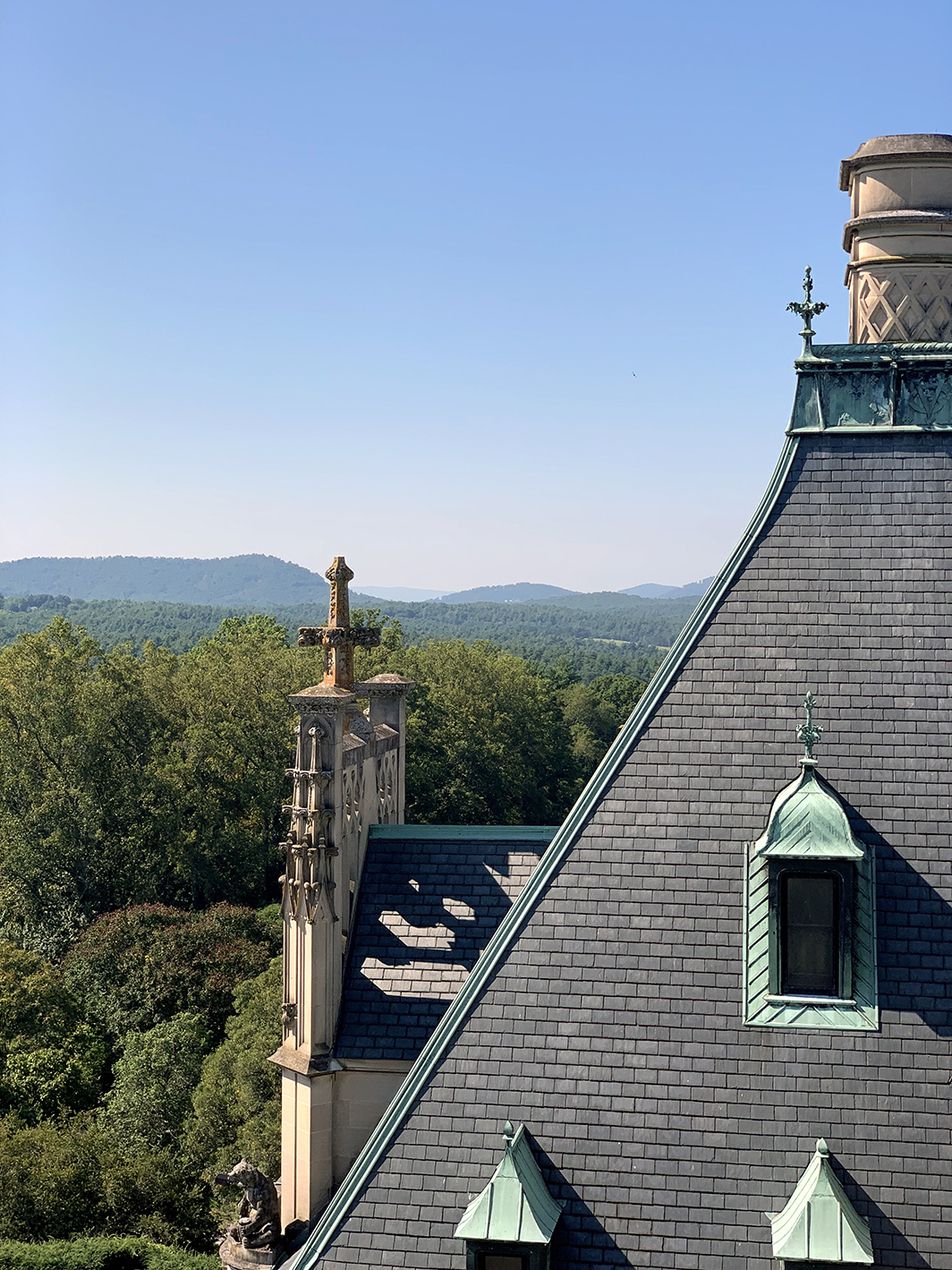Rooftop of Biltmore Estate