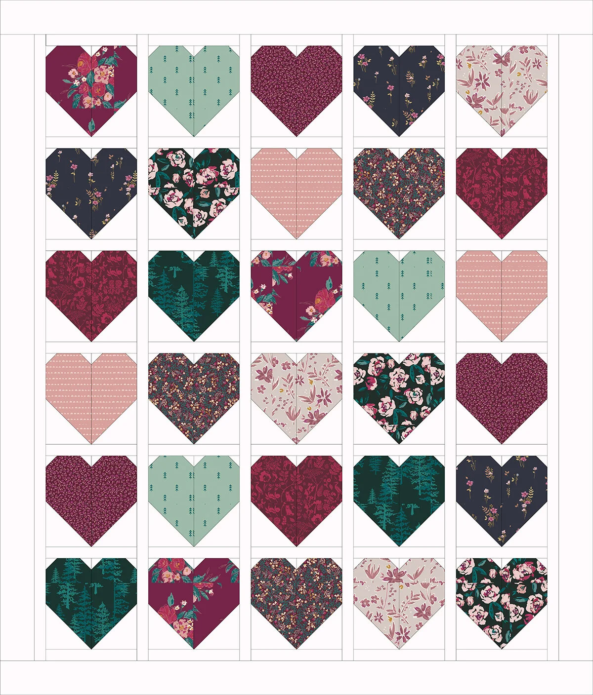 Heart Quilt Sew Along Sharon Holland Designs