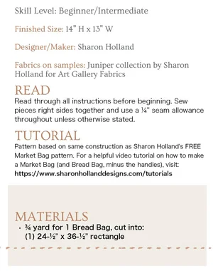 How to Make a Bread Bag: Easy Steps for Stylish Storage