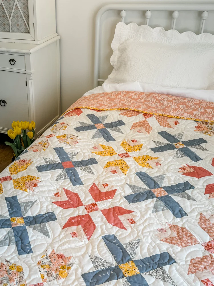 Tulip Time Quilt — Sharon Holland Designs tulip-time-quilt-sharon-holland-designs