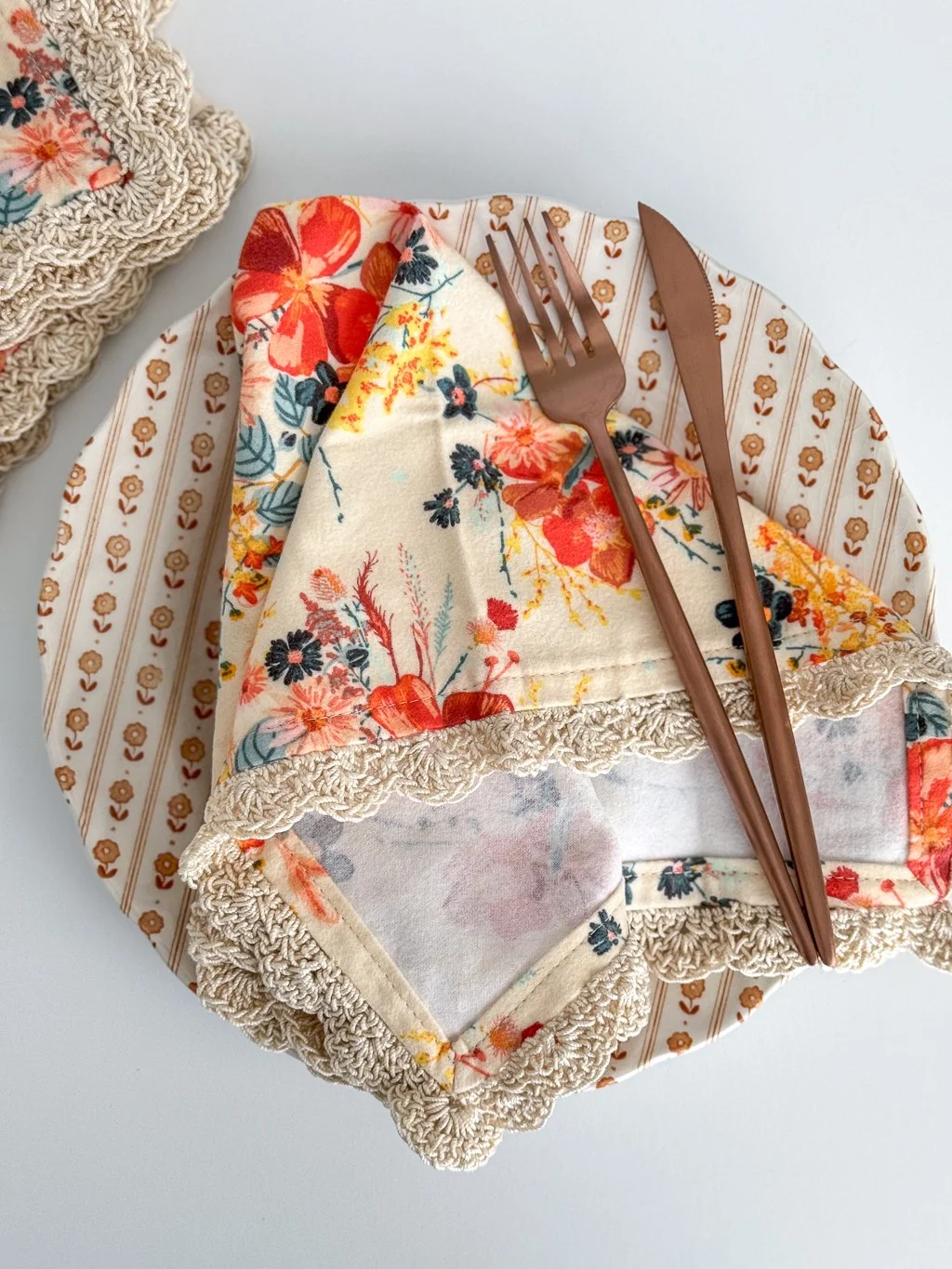Crochet Edge Flannel Napkins-1.jpg