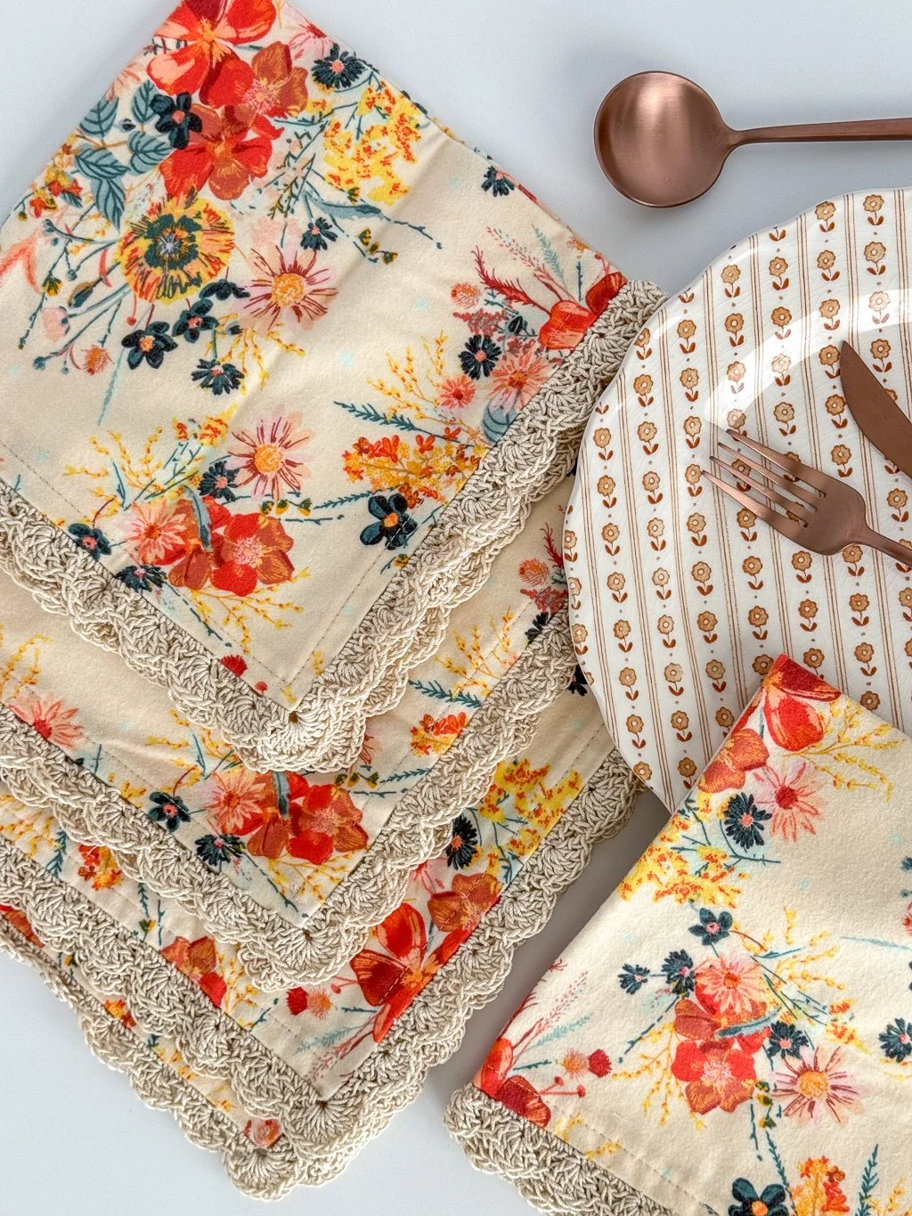 Crochet Edge Flannel Napkins-5.jpg