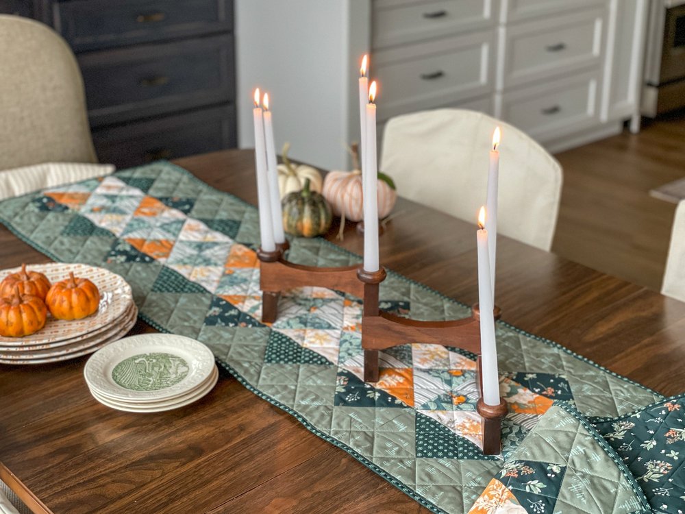 Justina Claire Table Runner (Small) in a Mackintosh Purple