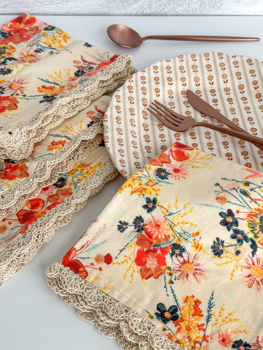 Crochet Edge Flannel Napkins-4.jpg