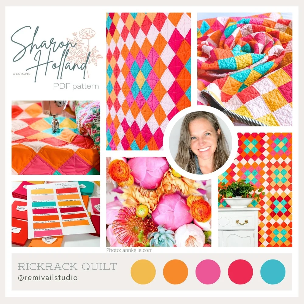Rickrack Quilt — Sharon Holland Designs