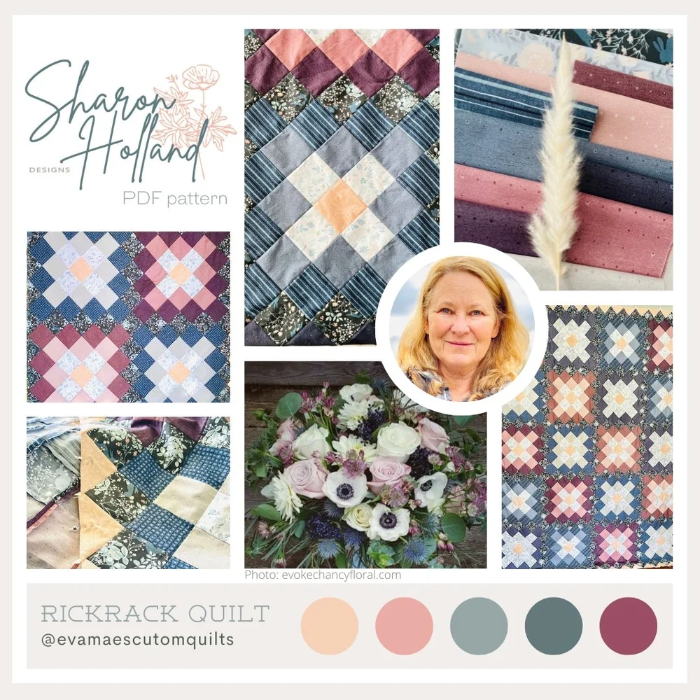 Rickrack Quilt — Sharon Holland Designs