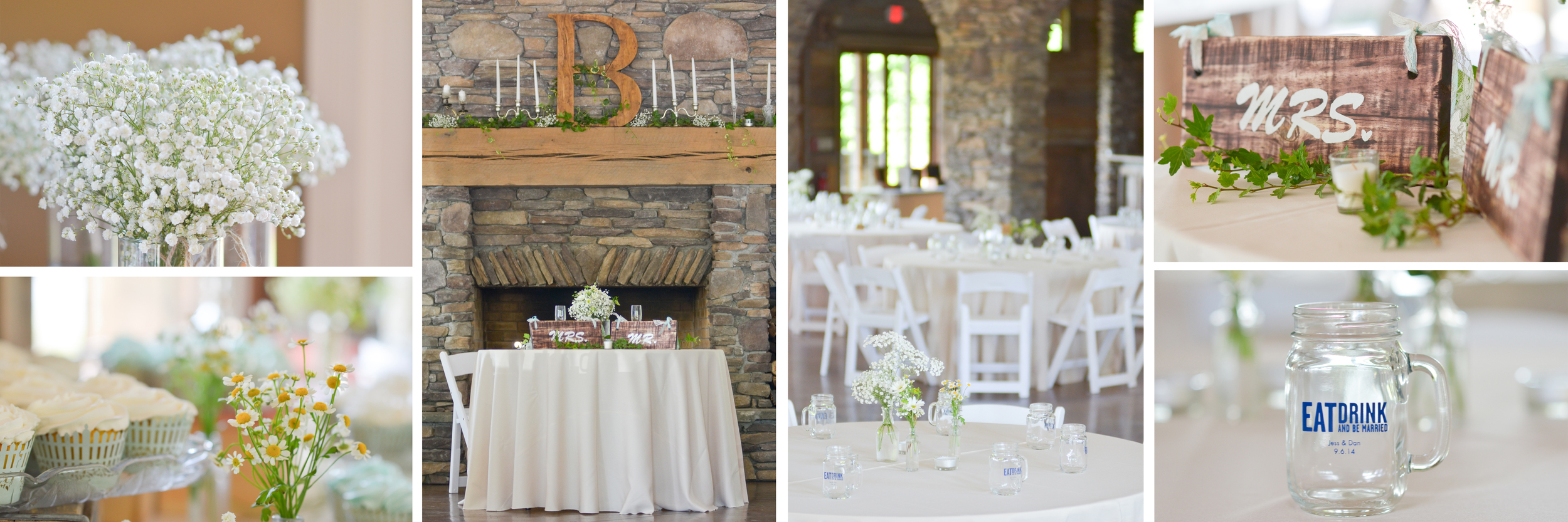 Everything about this wedding was perfect, from all of the DIY details to the oh so in love couple.