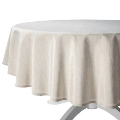 Silver and Gold Tablecloth