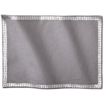 Silver Sequin Placemat