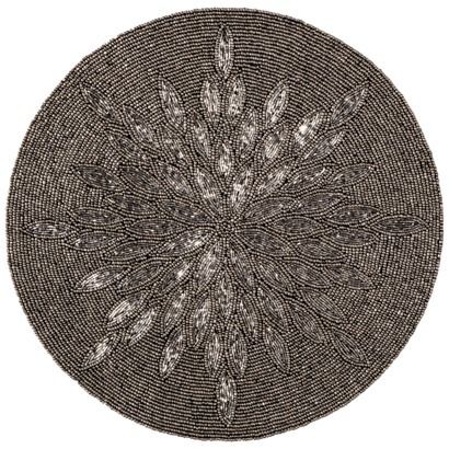 Silver Snowflake Beaded Changer