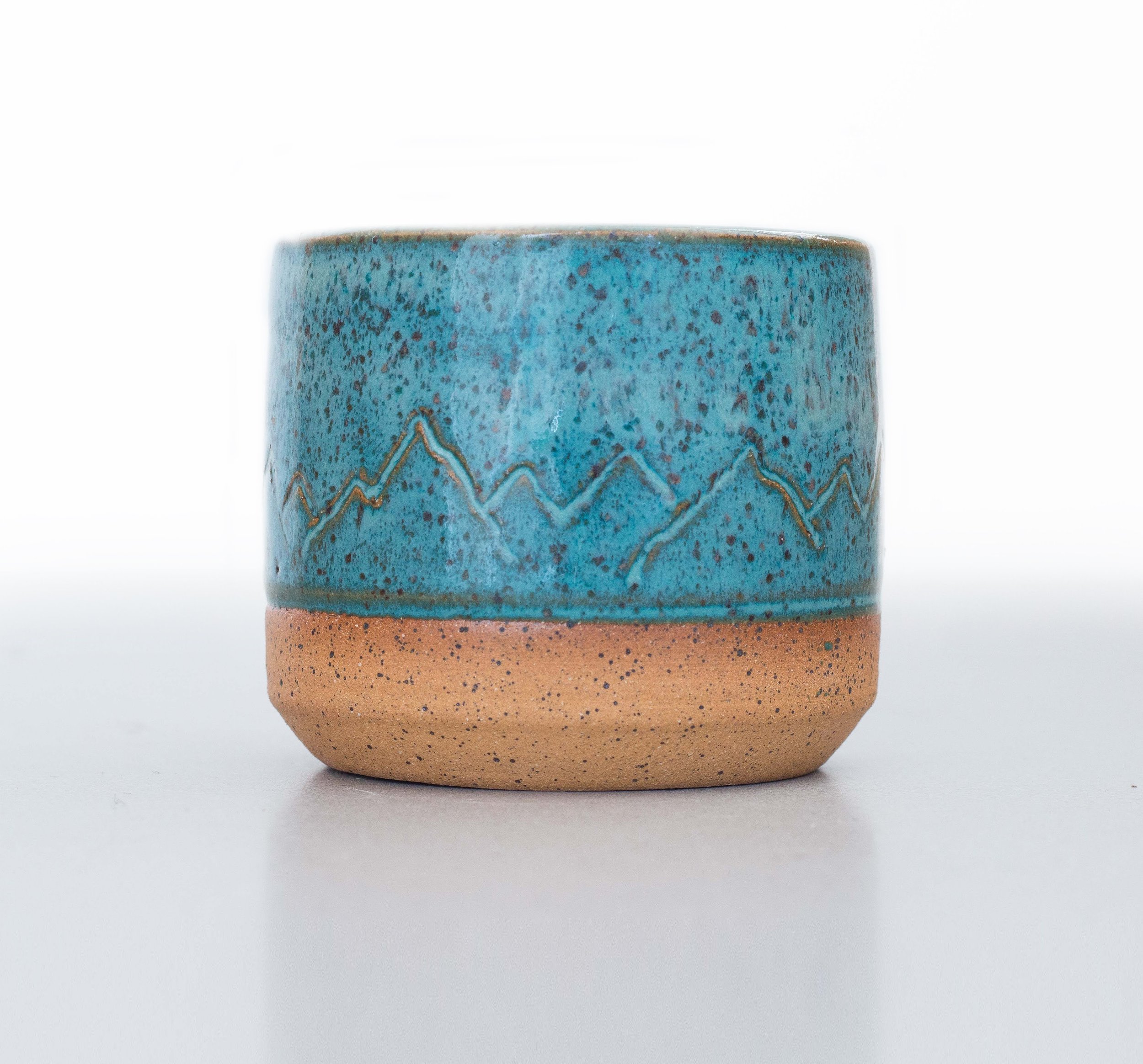 Teal - Speckled Clay