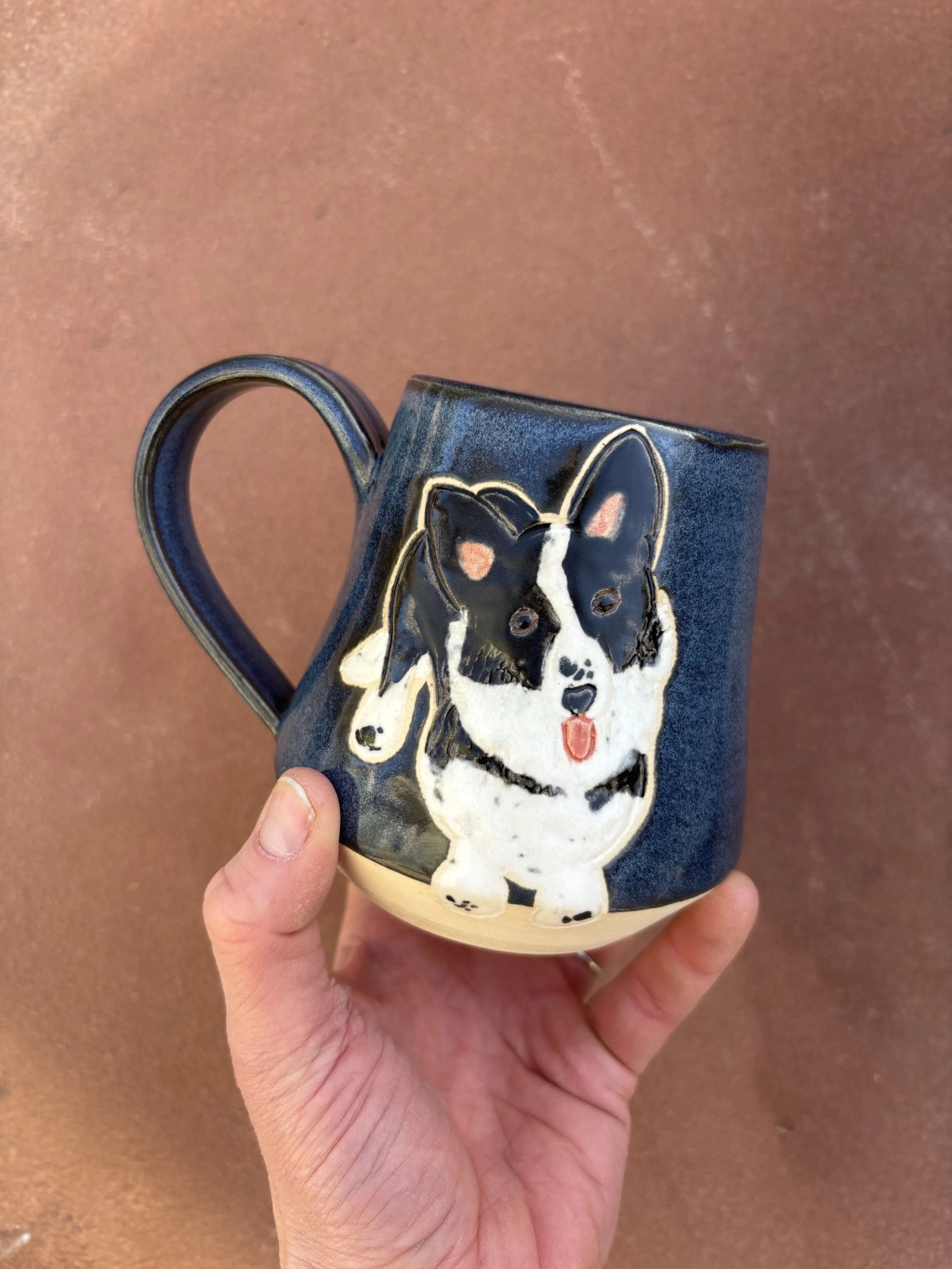 Custom Pet Mug - Angled Mug