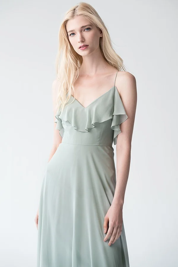 jenny yoo mila bridesmaid dress 1785 — Pearl Bridal House Chiffon dress