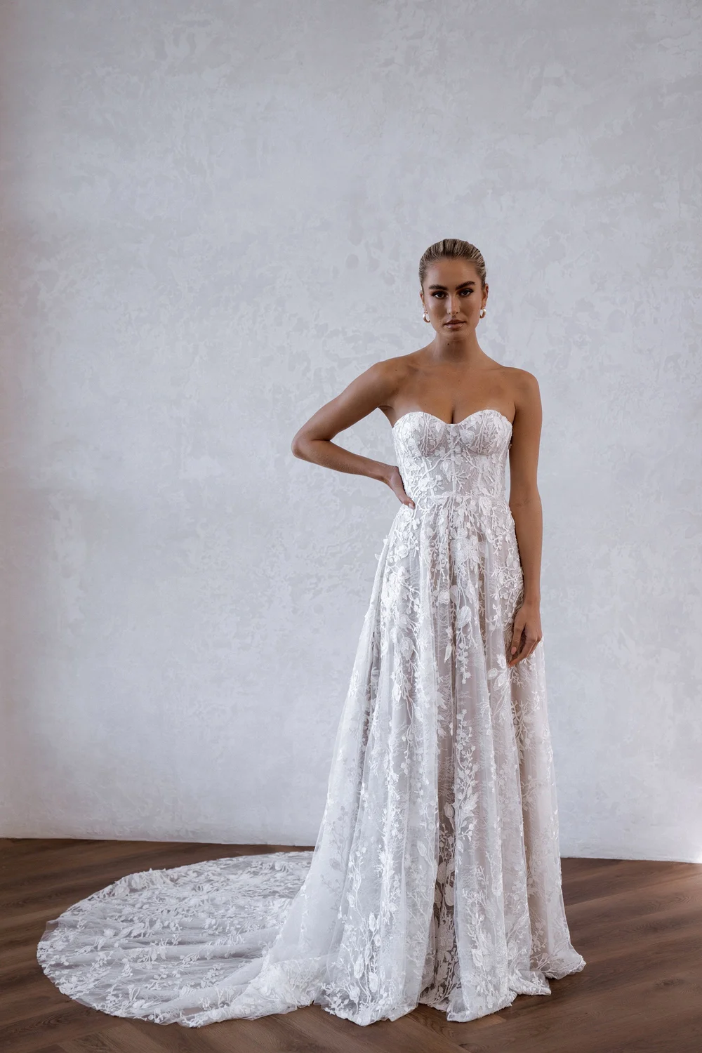 Made With Love Penny Flowy  Pearl Bridal House