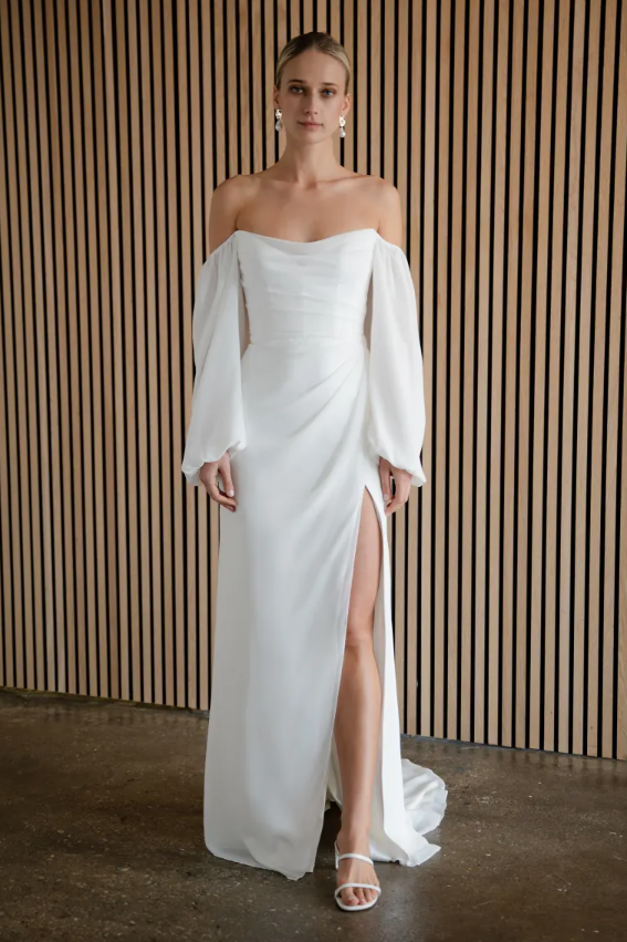 white christmas dresses Jenny Yoo Demi Column Dress main image 0