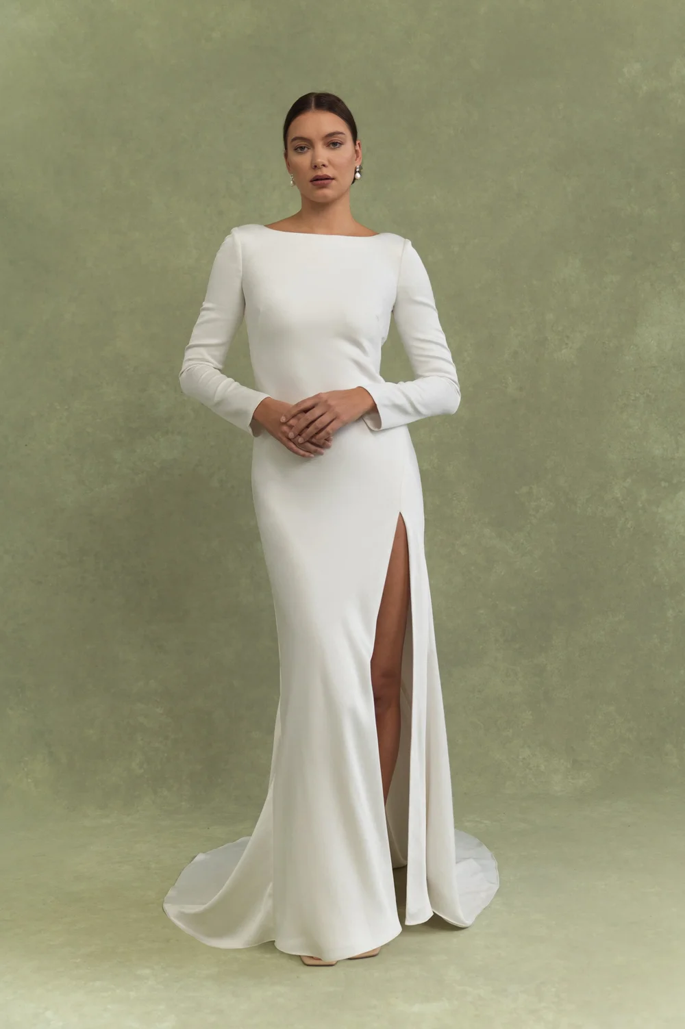 sachin and babi light blue dress Costarellos Bridal Launches at White Toronto