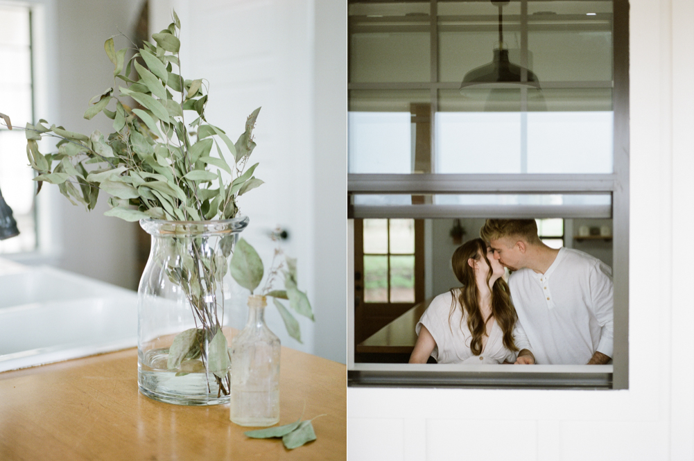 at home engagement session - Christine Gosch - featured on Magnolia Rouge - film photographer - elopement and intimate wedding photographer-24.jpg