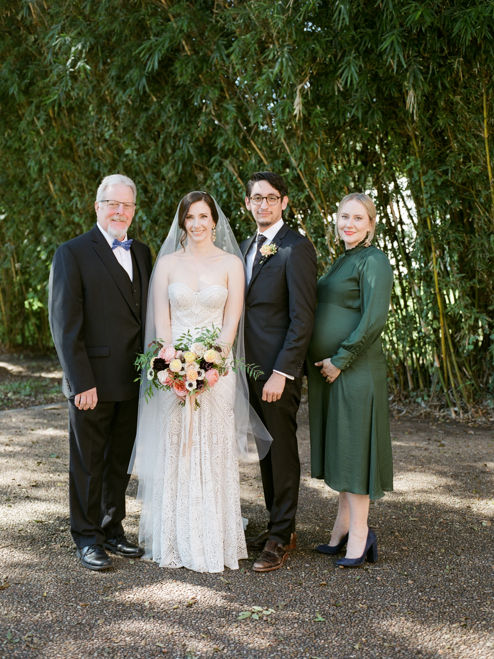 fall wedding at rothko chapel- houston wedding photographer-christine gosch - film photographer - elopement photographer- intimate wedding - lovely bride wedding gown-25.jpg