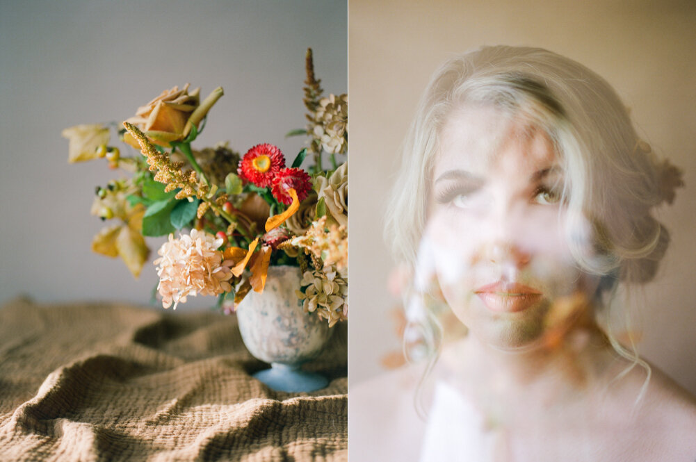 Fall wedding dried hydrangeas florals - Christine Gosch - Film photographer-13.jpg