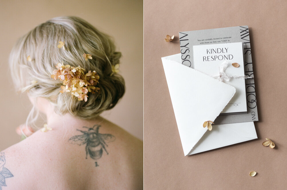 Fall wedding dried hydrangeas florals - Christine Gosch - Film photographer-20.jpg