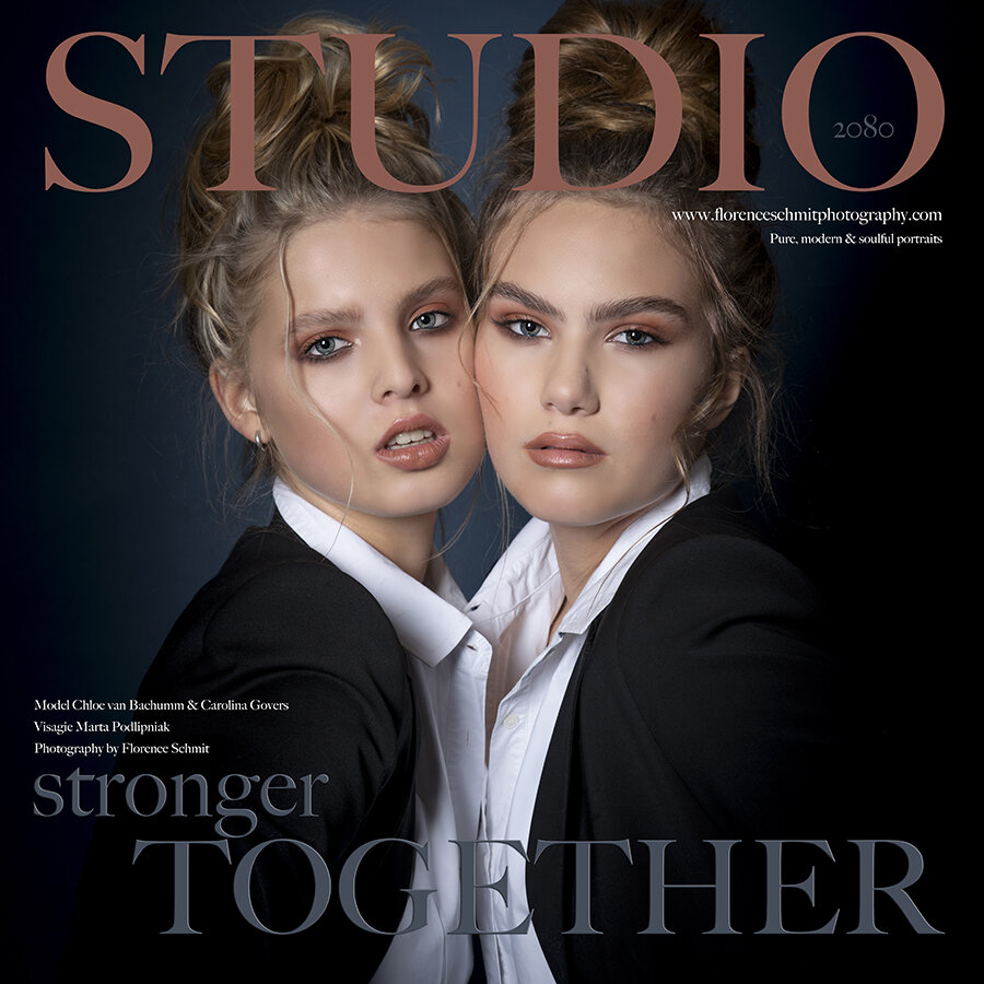 On the cover of a magazine model portfolio foto duo fotoshoot.jpg