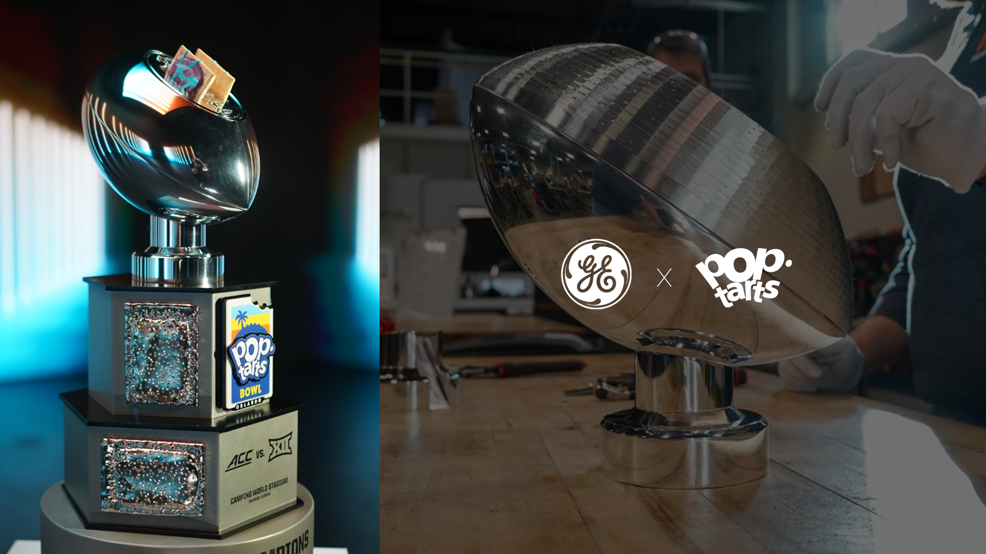 First-Ever 'Functional' Toaster Trophy / GE Appliance partnership
