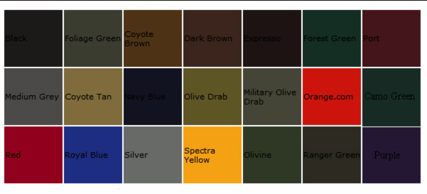 &nbsp;Online Custom Color appearances may vary depending on your computer screen settings.&nbsp;&nbsp; We are not able to accept returns on Custom Orders.