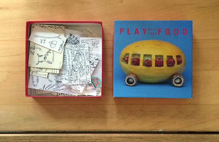 the box where the tiny notes go