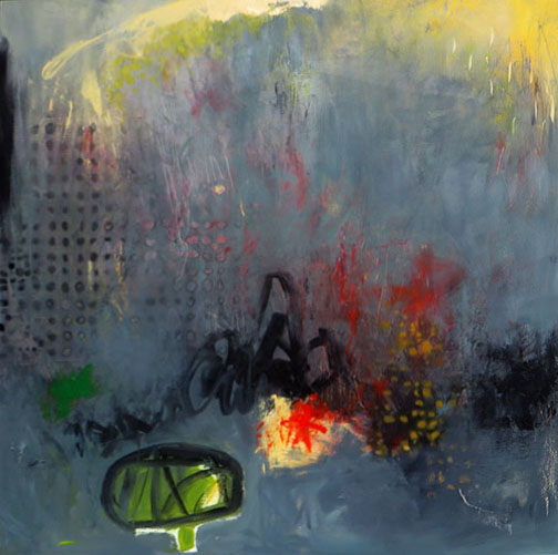 Acrylic on wood panel 13LWP101 36" x 36" x 1 1/2"