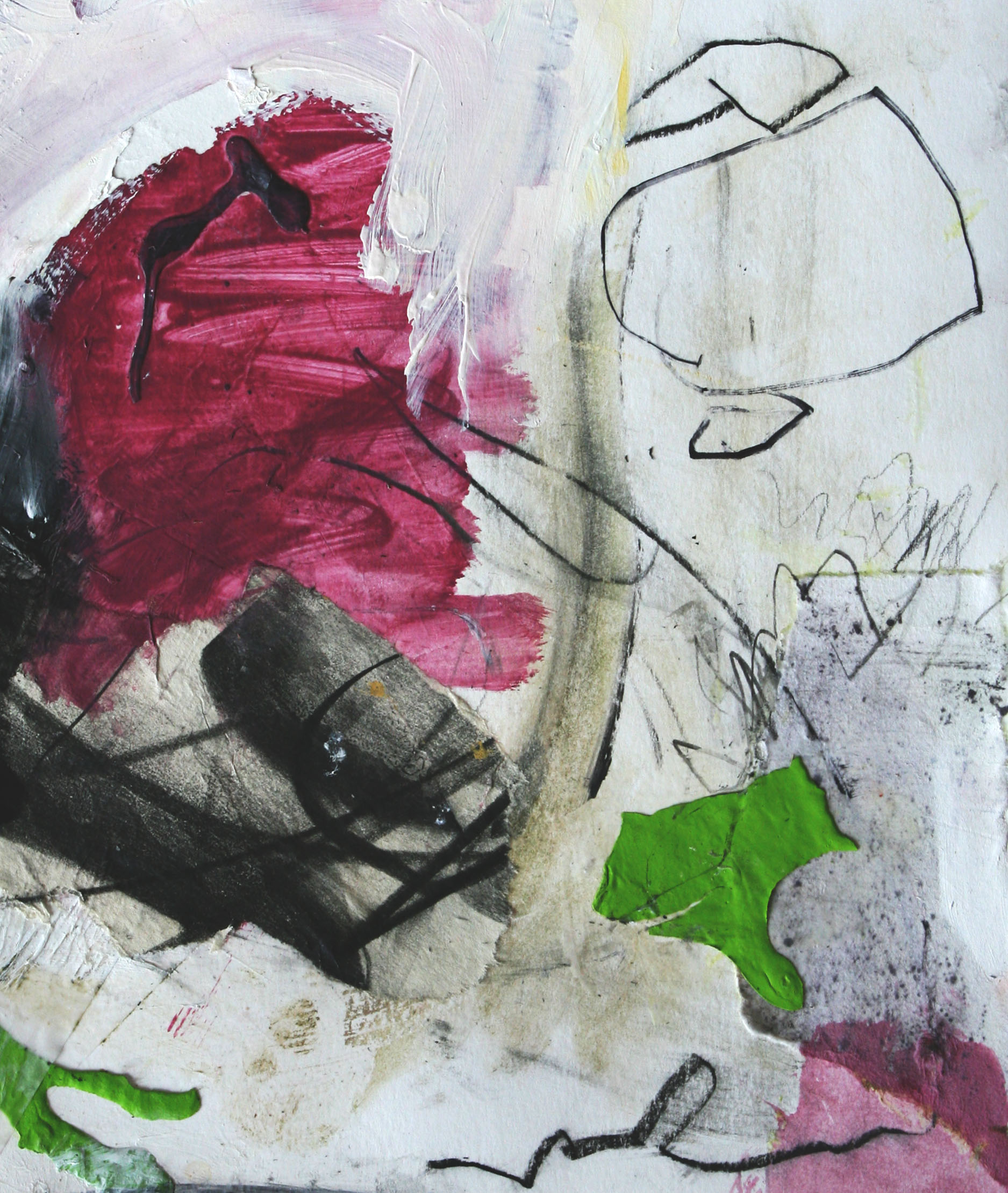 Acrylic and graphite on paper 15WOP