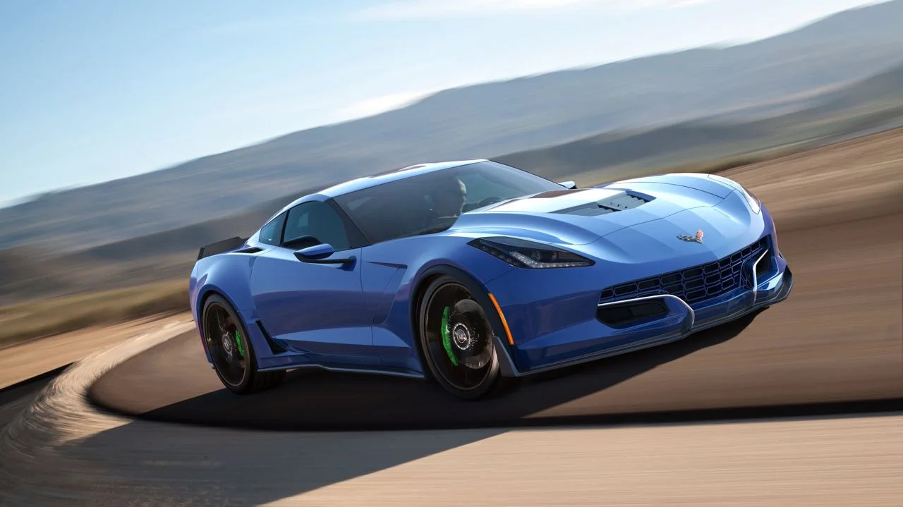 Corvette C7-Based Electric Sports Car شفروليه كورفيت كهربائية