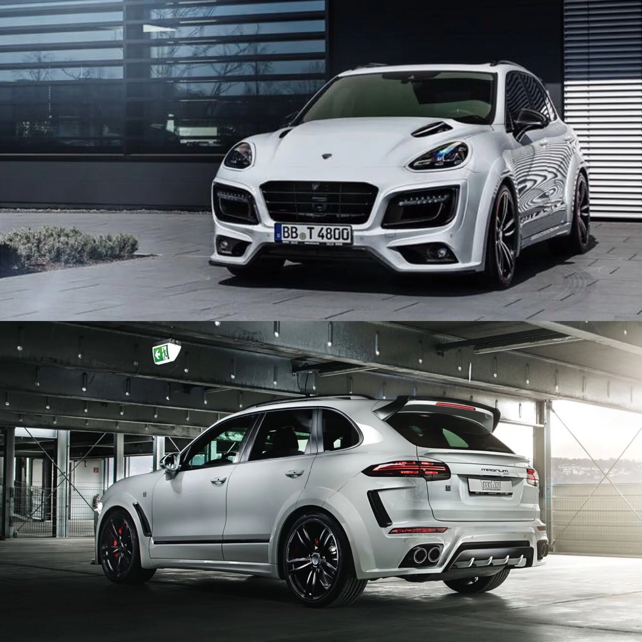 techart Porsche Cayenne Turbo S Magnum Sport  بورشه كايين تيربو اس فئة ماقنم من تك ارت
