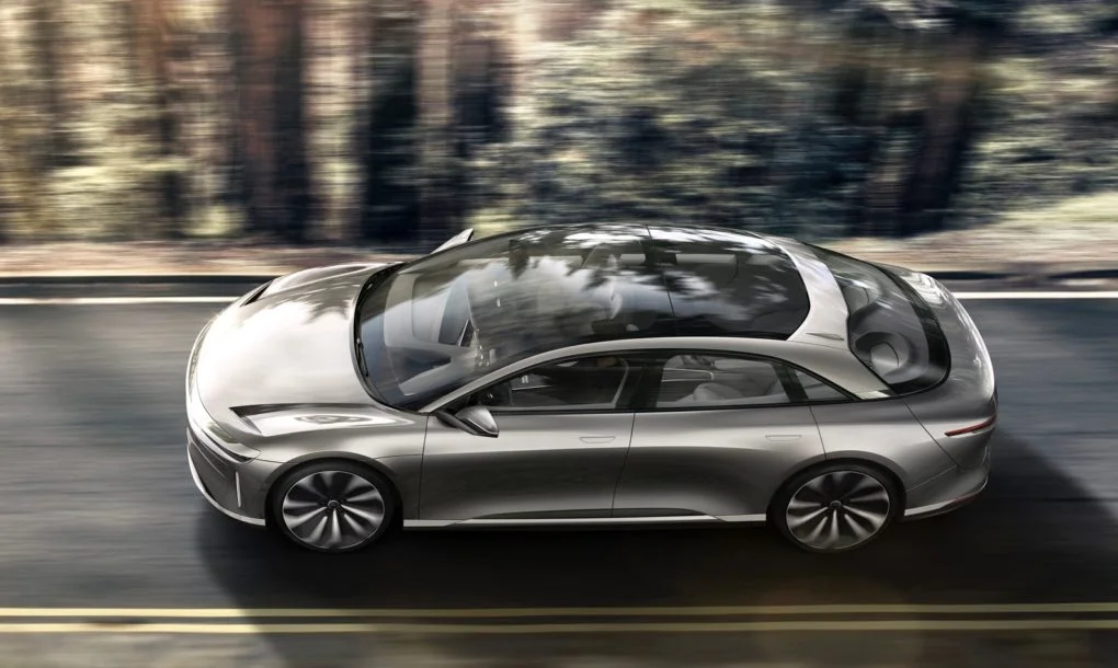 Lucid Air 2019 to hunt tesla with 1000bhp EV لوسيد لتنافس تسلا 