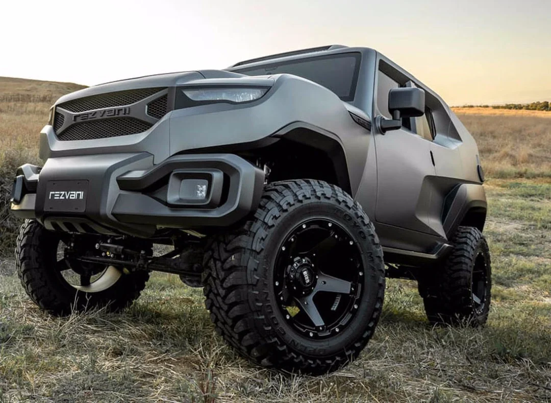 Razvani tank رزفاني المدرعة