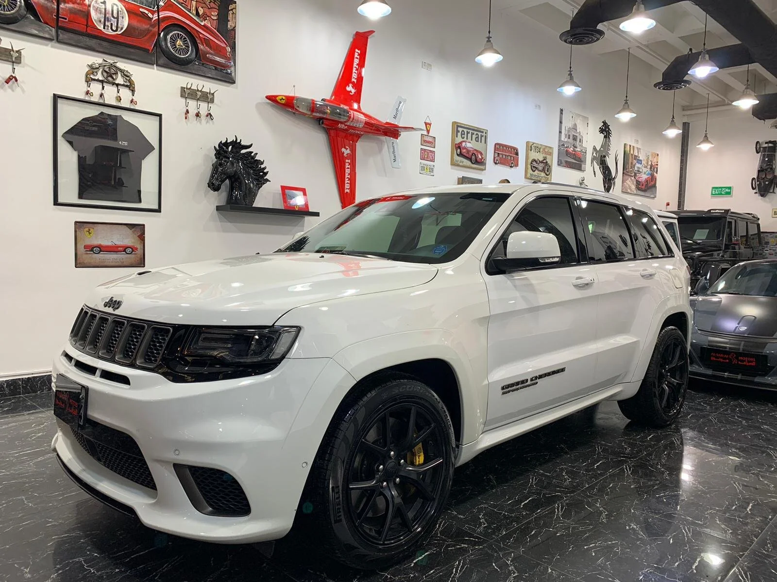 Jeep grand cherokee trackhook 2018 جيب قراند شيروكي تراك هوك ٢٠١٨