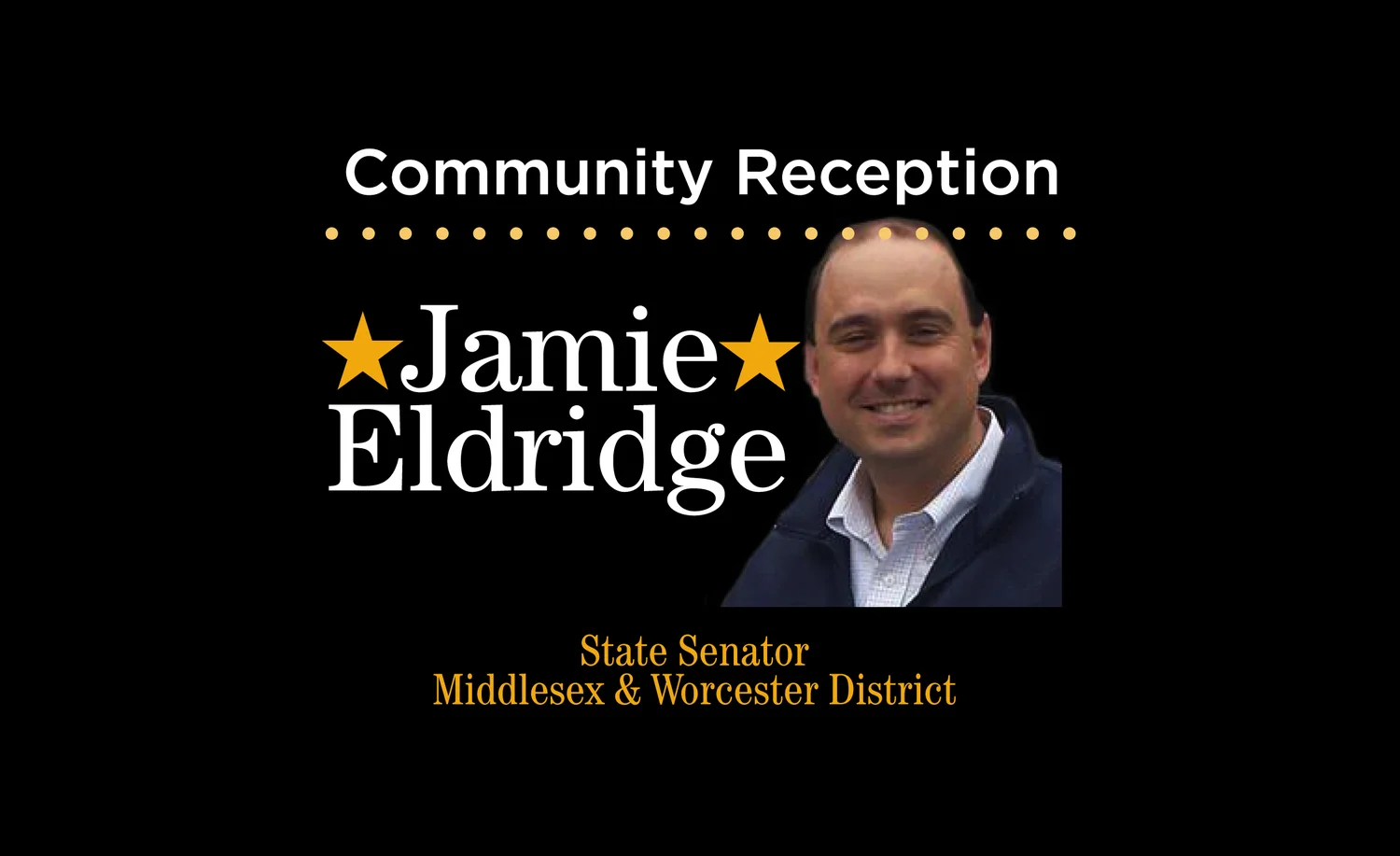 Fundraiser for Jamie Eldridge with Gov. Michael Dukakis