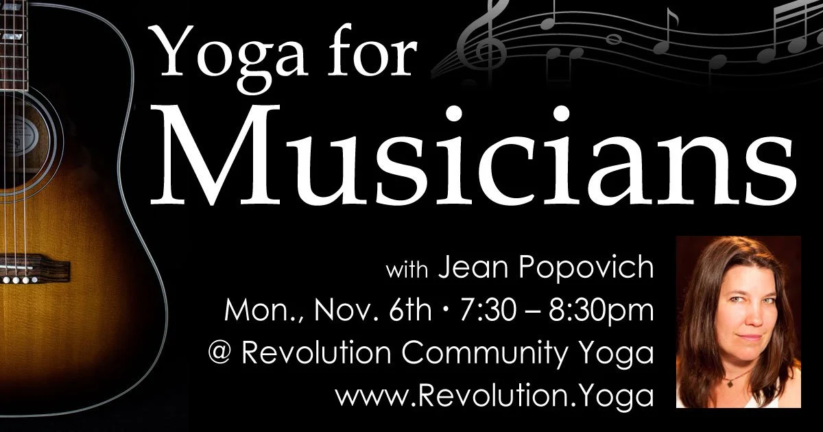 RCY Workshop: Yoga for Musicians