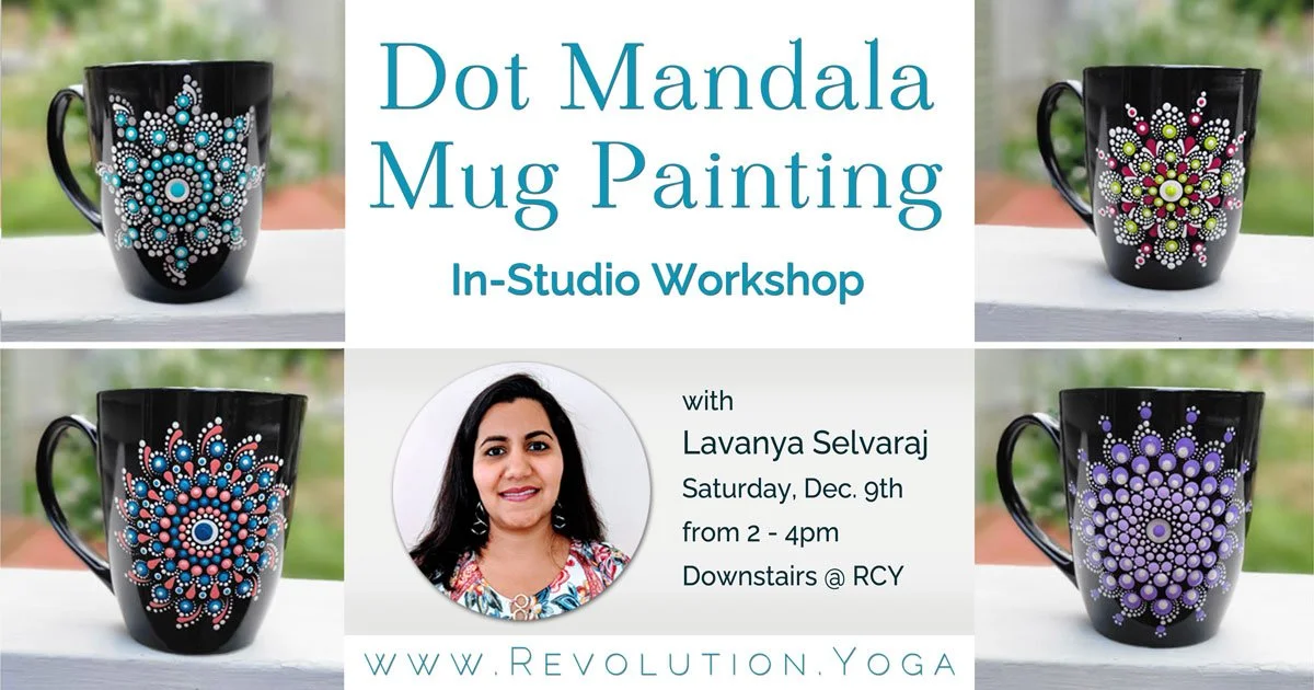 RCY Workshop: Dot Mandala Mug Painting 