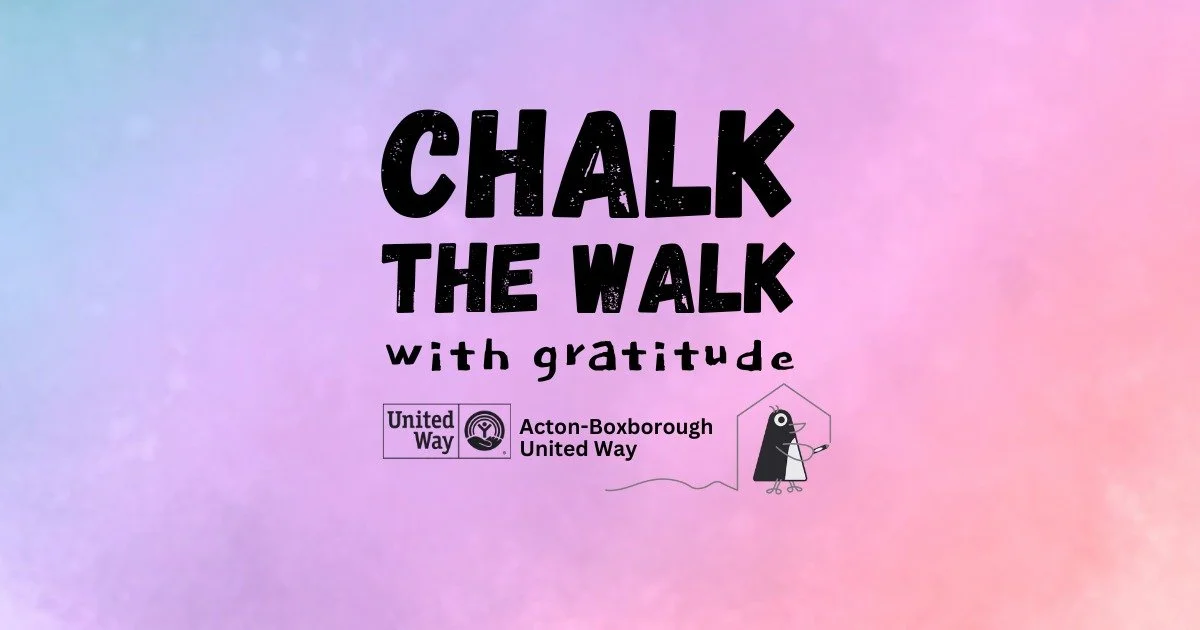 Chalk the Block with Gratitude Pop Up