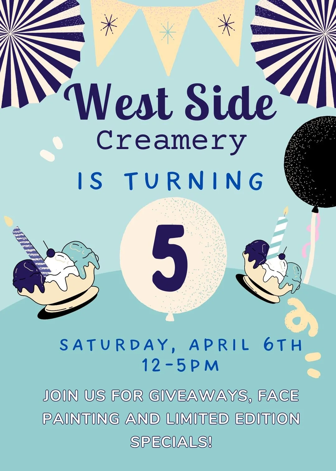 West Side Creamery Turns 5!