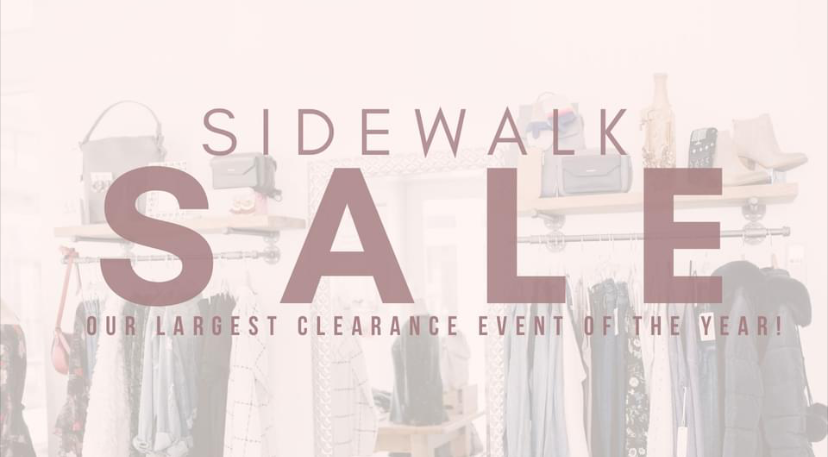 Wish End of Summer Sidewalk Sale
