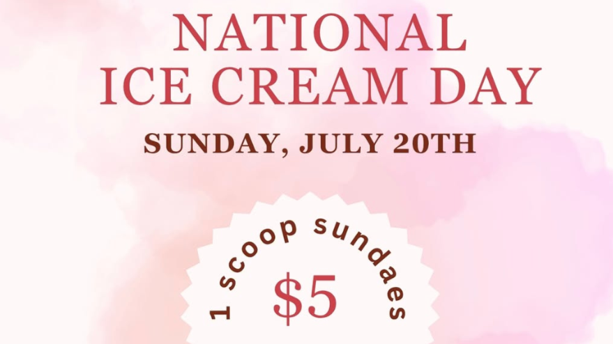 National Ice Cream Day @ WSC