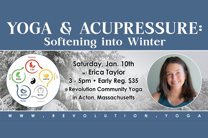 Yoga &amp; Acupressure: Softening Into Winter @ RCY